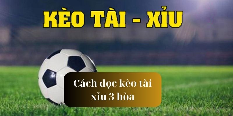 Chi tiết cách đọc kèo tài xỉu 3 trái cho tân thủ